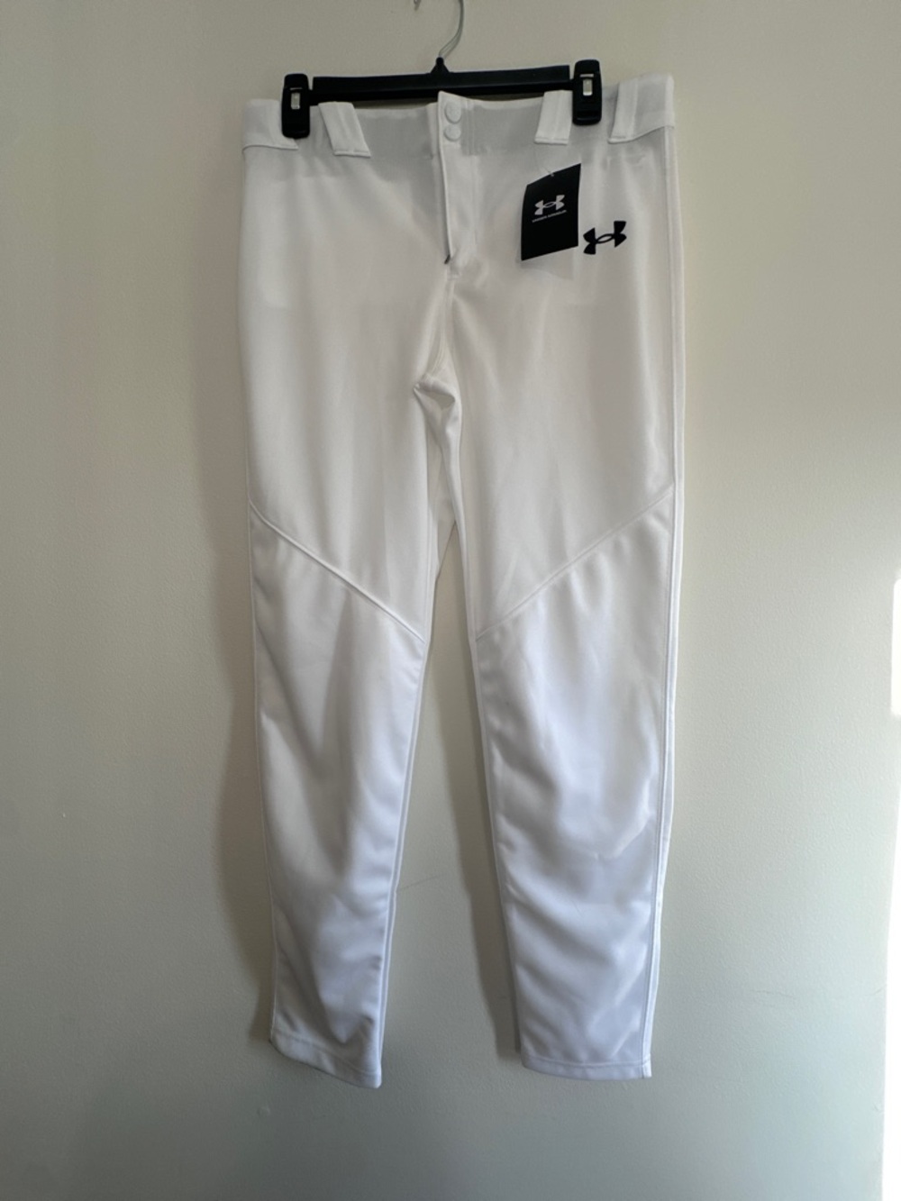 Under Armour White Performance Baseball Pants Lightweight NWT NEW Practice Game